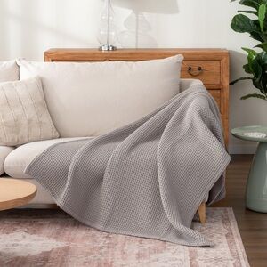 Berkshire - Chenille Knit Fleece Lined Throw Blanket